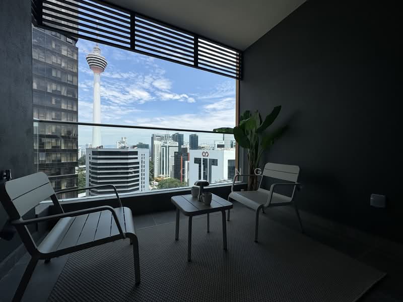Service Residence for Sale at Skylon Residences - SK Ching - Balcony - PropertyGuru.com.my