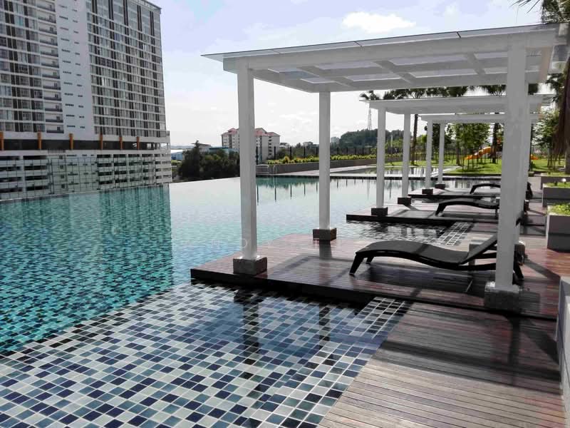 Service Residence for Rent at Alam Sanjung - Andy Tee - Infinity Swimming Pool - PropertyGuru.com.my