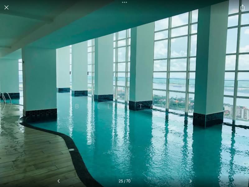 Service Residence for Sale at TriTower Residence @ Johor Bahru Sentral - Bella Tan - Pool - PropertyGuru.com.my