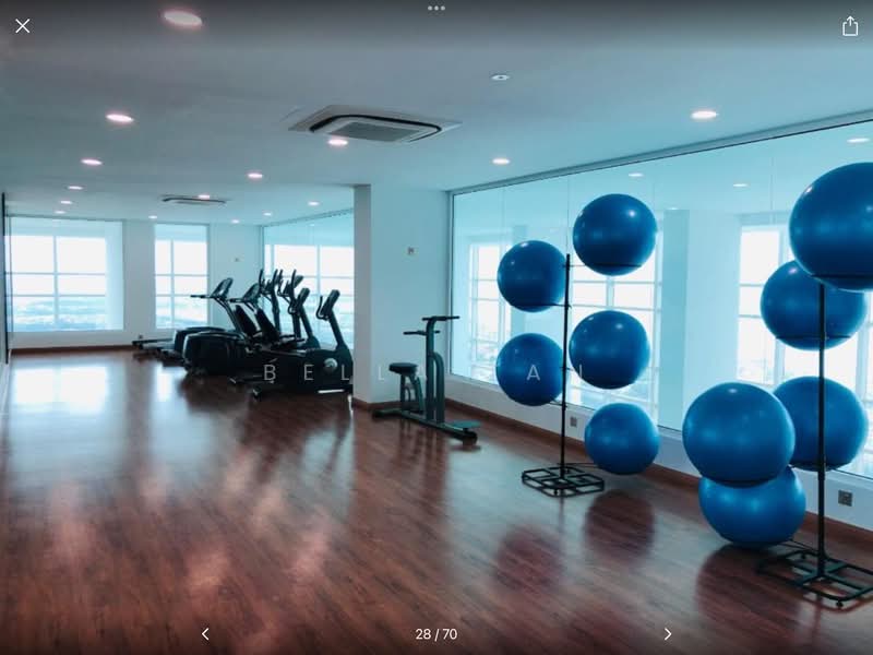 Service Residence for Sale at TriTower Residence @ Johor Bahru Sentral - Bella Tan - Gym - PropertyGuru.com.my