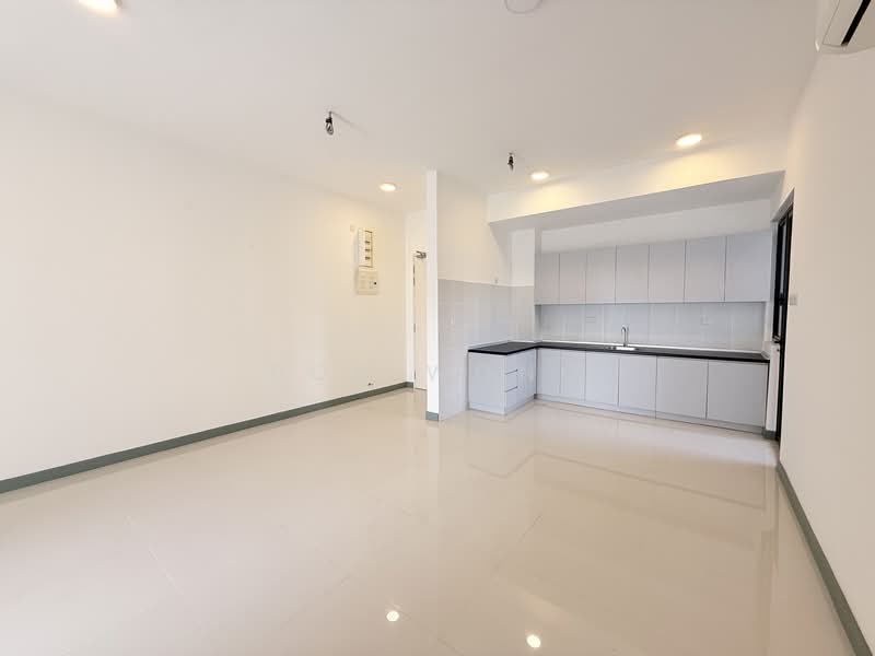 Service Residence for Sale at South View - Bob Wong - Living + Dining + Kitchen - PropertyGuru.com.my