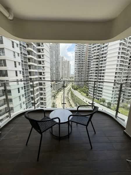Kings Bay @ Country Garden Danga Bay untuk Untuk Disewa - RM 2,500 /bulan, Apr 2026 - Balcony - PropertyGuru.com.my