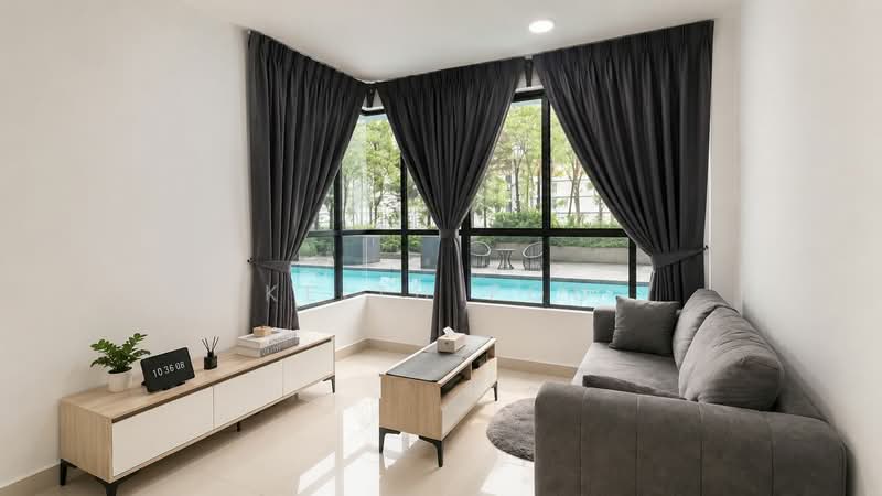 Servis Apartment untuk Dijual di Lavile Kuala Lumpur - Keith Foo - Living Room - PropertyGuru.com.my