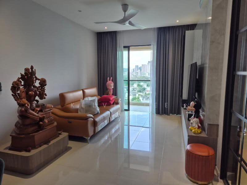 Service Residence for Sale at Residensi Solaris Parq - Kelvin Lee - Living Room - PropertyGuru.com.my