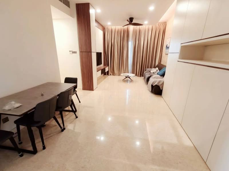 Service Residence for Sale at TriTower Residence @ Johor Bahru Sentral - Bella Tan - Living Room - PropertyGuru.com.my