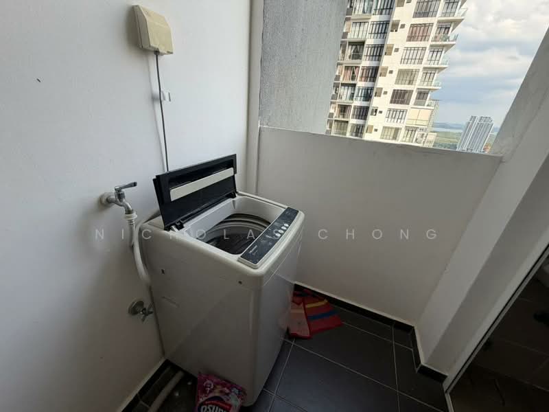Service Residence for Rent at D'Pristine - Nicholas Chong - Balcony - PropertyGuru.com.my