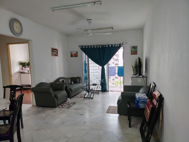 Apartment for Sale at Kenanga Apartments - Suresh Kumar - Living Room - PropertyGuru.com.my
