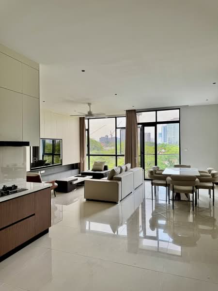 Condominium for Rent at Impression U-Thant - Pei Wen Teck - Living Room - PropertyGuru.com.my