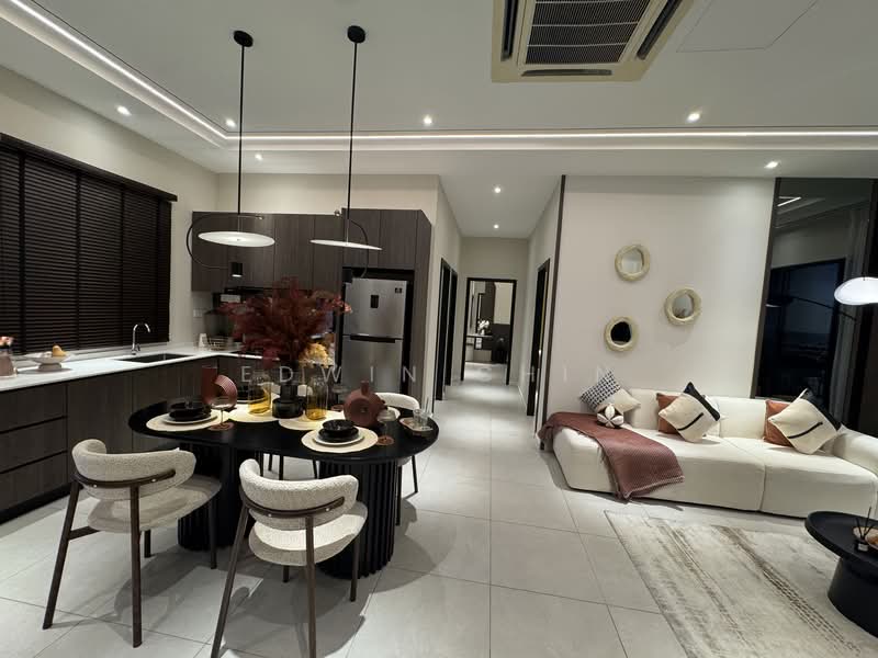 Condominium for Sale at Altus Residency - Edwin Chin - Kitchen dining living room - PropertyGuru.com.my