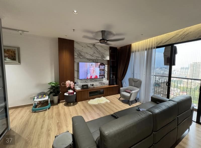 Service Residence for Sale at The Tropika - Cindy Lai - Living Room - PropertyGuru.com.my