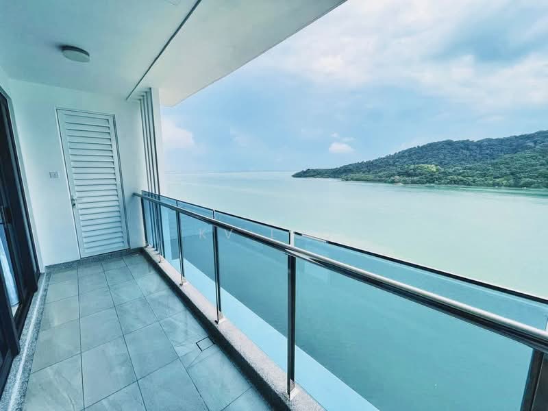 Condominium for Sale at Queens Residences Q1 @ Queens Waterfront - KV LOO - Balcony - PropertyGuru.com.my