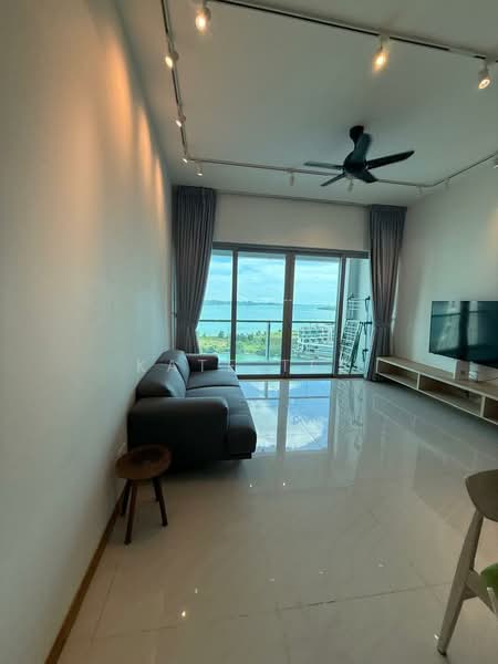Service Residence for Rent at Southern Marina Residences - Kate Tee - Living Room - PropertyGuru.com.my