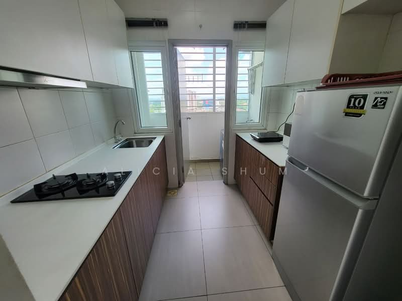 Service Residence for Rent at Seasons Amara Larkin - Alicia Shum - Kitchen - PropertyGuru.com.my