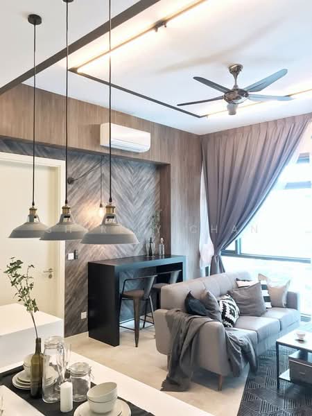 Service Residence for Rent at Vogue Suites One - Shirley Chan - Living Room - PropertyGuru.com.my