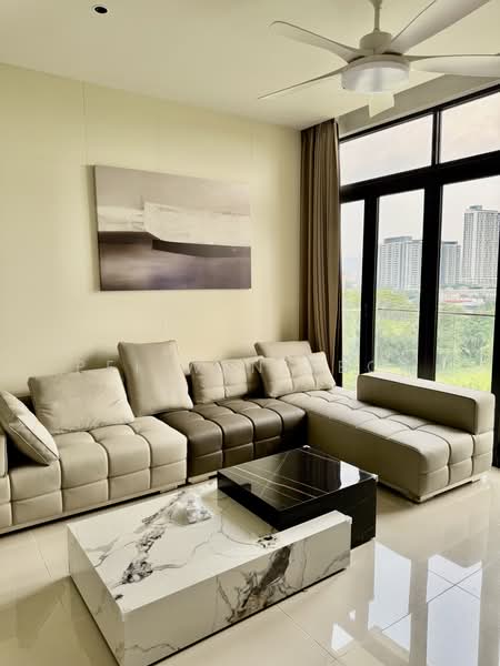 Kondominium untuk Dijual di Impression U-Thant - Pei Wen Teck - Living Room - PropertyGuru.com.my