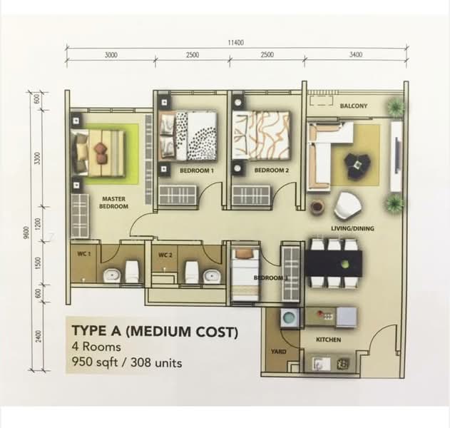 Condominium for Sale at Residensi Rampai II - Zarema Kulbuzheva - PropertyGuru.com.my