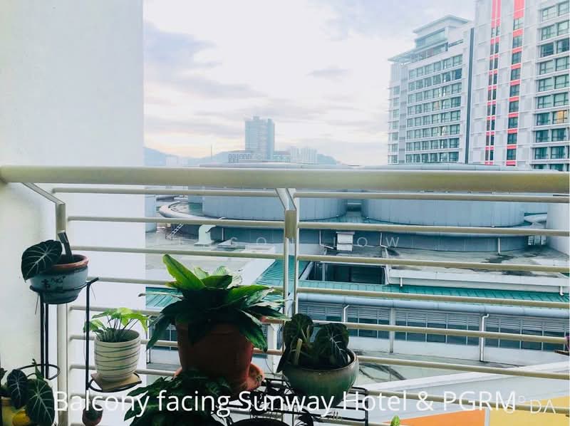 Service Residence for Sale at Sunway Velocity 3 - Jenson Low - Balcony - PropertyGuru.com.my
