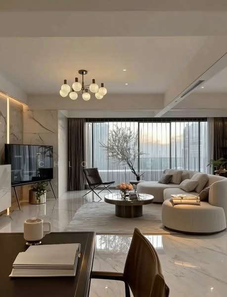 Service Residence for Sale at Parkside Residences @ Setia Federal Hill - Chloe Leong - Living Room - PropertyGuru.com.my
