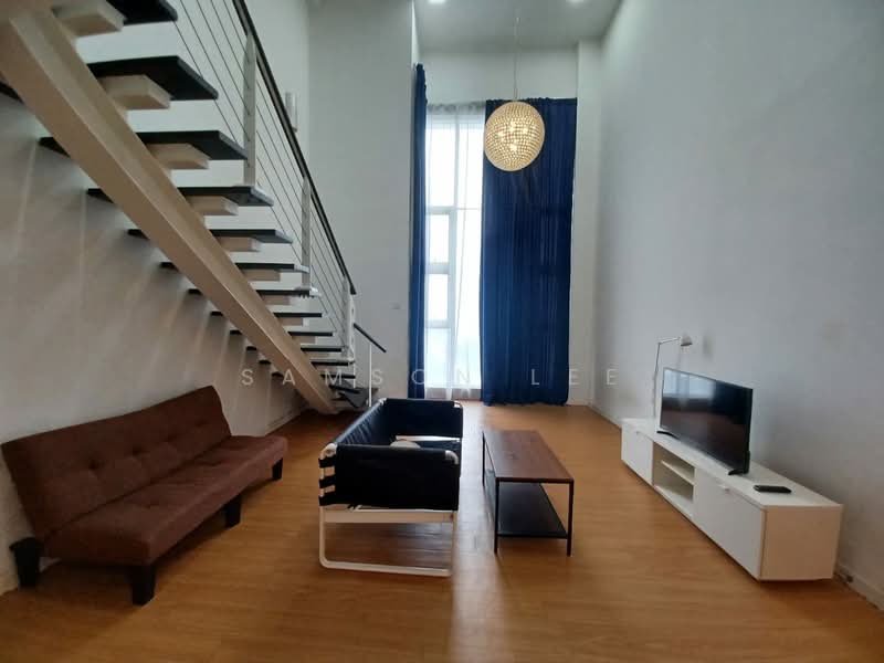 Service Residence for Rent at The Scott Garden SOHO - Samson Lee - Living Room - PropertyGuru.com.my