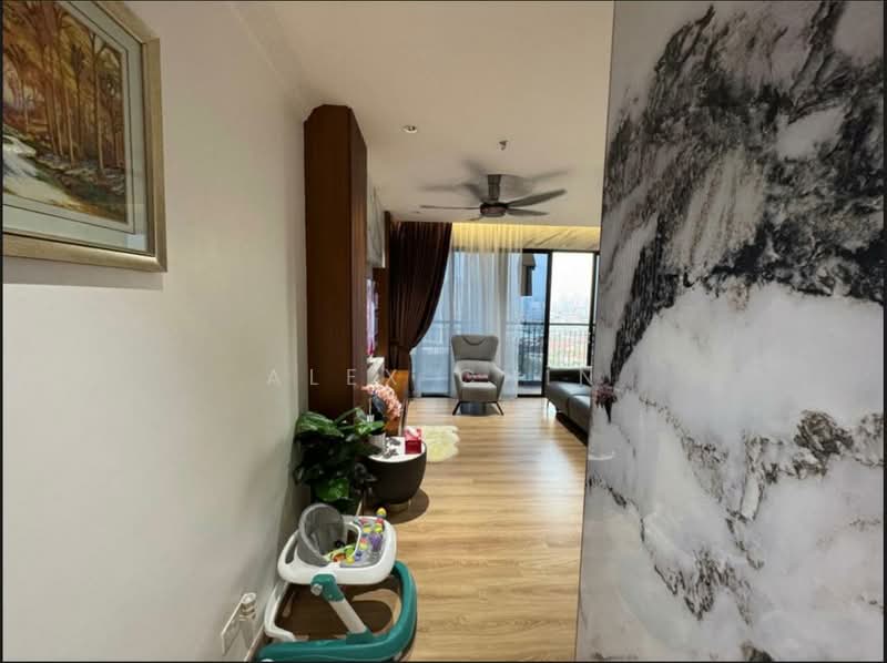 Service Residence for Sale at The Tropika - Alex Chin - Living Room - PropertyGuru.com.my