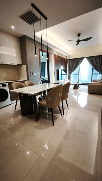 Service Residence for Sale at Core Residence @ TRX - Jonathan Lai - Living Room - PropertyGuru.com.my
