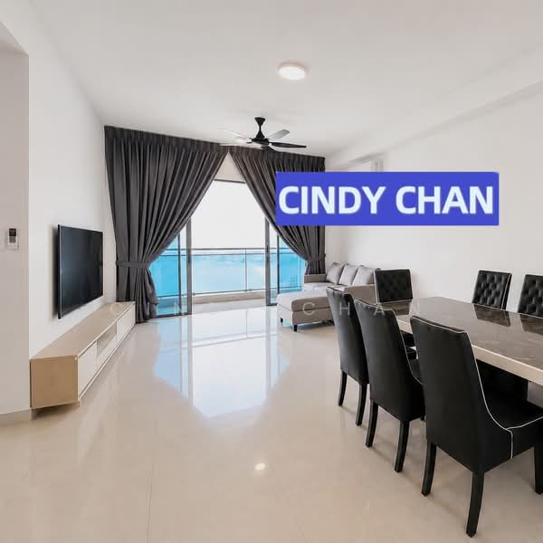 Kondominium untuk Disewa di Waterside Residence - Cindy Chan - Living Room - PropertyGuru.com.my