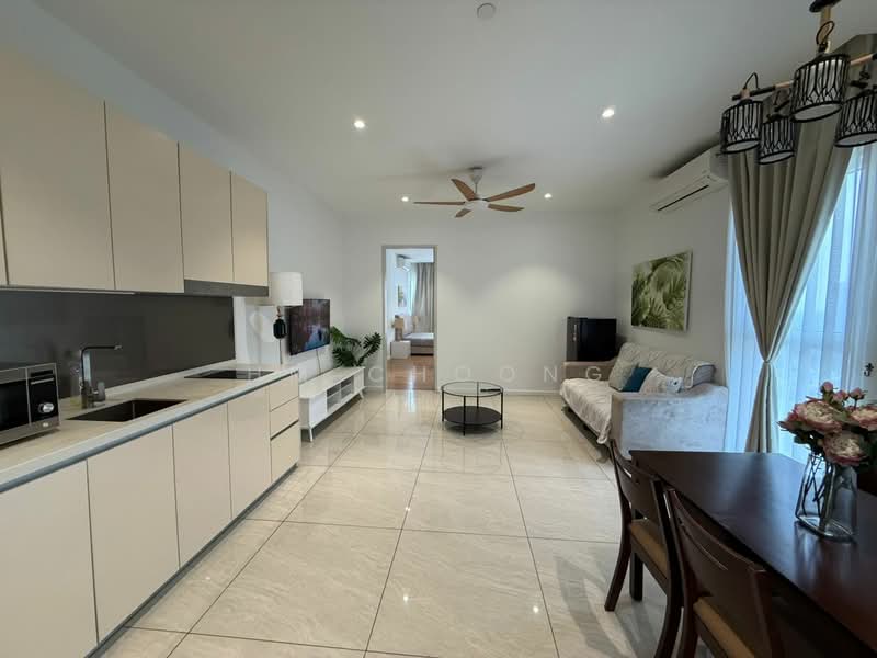 Service Residence for Rent at Quill Residence - HM Choong - Living Room - PropertyGuru.com.my