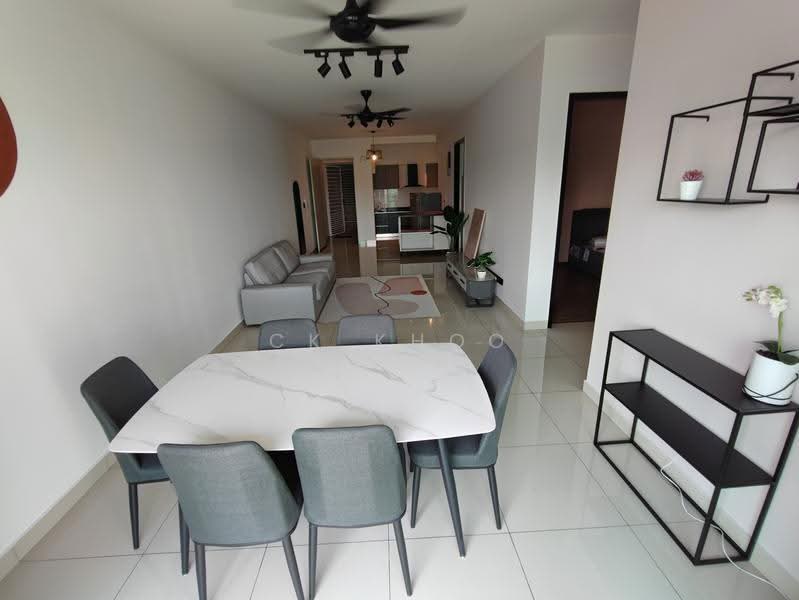 Condominium for Rent at Riverville Residences - CK Khoo - Living Room - PropertyGuru.com.my