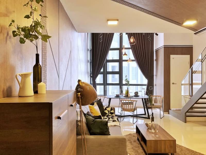 Service Residence for Sale at Lakeview Suites @ Edumetro - Ocastle Teng - Living Room - PropertyGuru.com.my