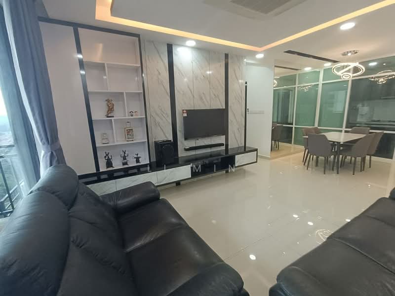 Service Residence for Rent at Country Garden Central Park - Li Min - Living Room - PropertyGuru.com.my
