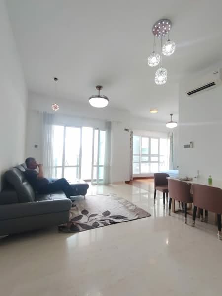 Service Residence for Rent at TriTower Residence @ Johor Bahru Sentral - Jason Fam - Living Room - PropertyGuru.com.my