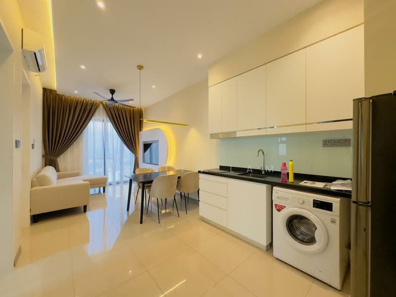 Service Residence for Rent at Southlink - Justin Lam - Living Room - PropertyGuru.com.my