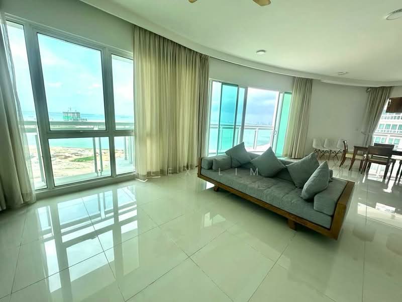 Condominium for Rent at Gurney Paragon - Alex Lim - Living Room - PropertyGuru.com.my