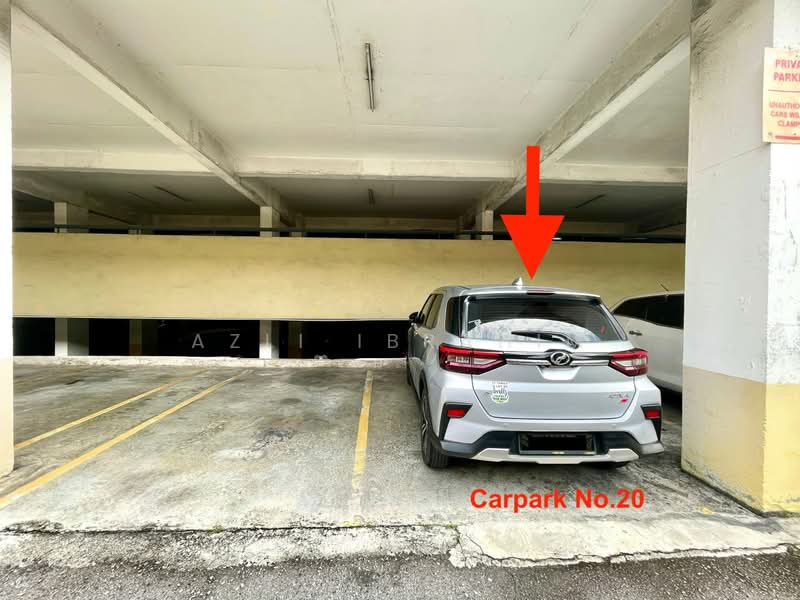 Condominium for Sale at Sri Ampang Mas Condominium - Azli Ibrahim - Car Park - PropertyGuru.com.my