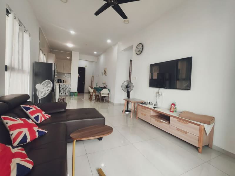 Condominium for Sale at Amberside @ Country Garden Danga Bay - Crystal Tan - Living Room - PropertyGuru.com.my