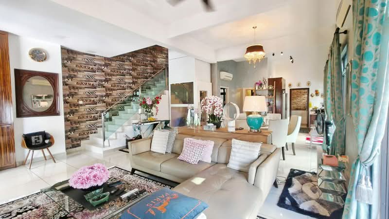 Cluster House for Sale in Skudai (Johor) - SC Cheng - Living Room - PropertyGuru.com.my