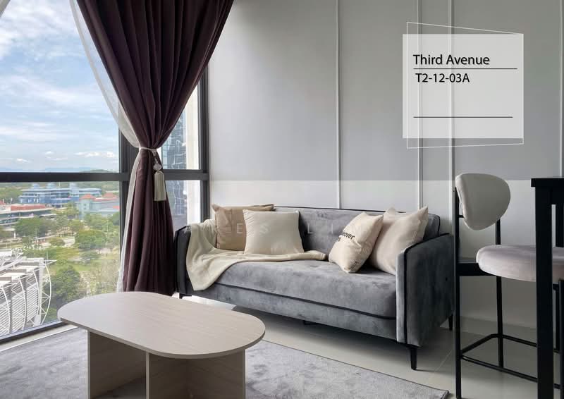 Service Residence for Rent at Third Avenue - Ares Lim - Living Room - PropertyGuru.com.my