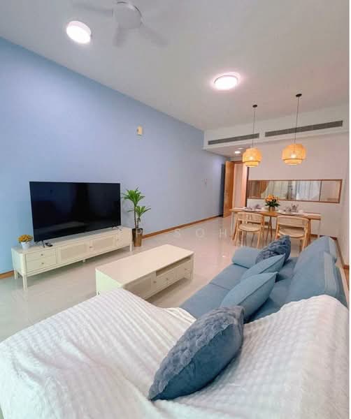 Service Residence for Rent at Southern Marina Residences - JP Soh - Living Room - PropertyGuru.com.my
