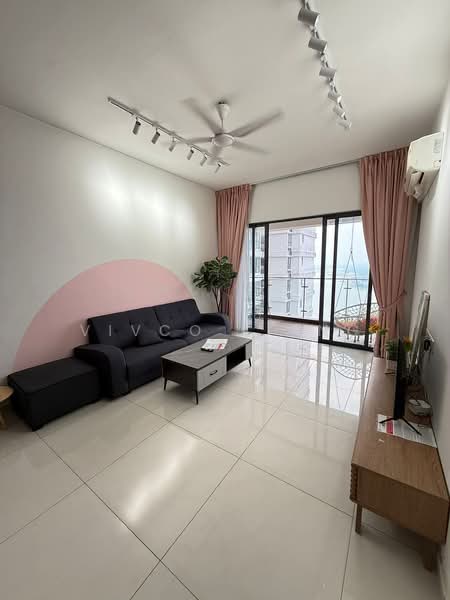 Royal Strand @ Country Garden Danga Bay untuk Untuk Disewa - RM 3,200 /bulan, Apr 2026 - Living Room - PropertyGuru.com.my