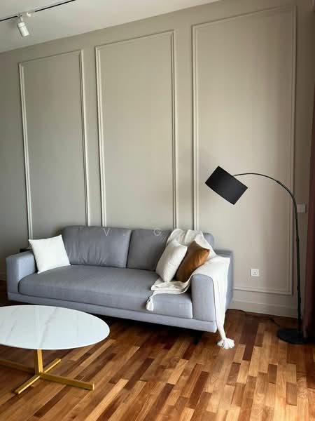 Service Residence for Sale at Straits Residences - V. Goh - Living Room - PropertyGuru.com.my