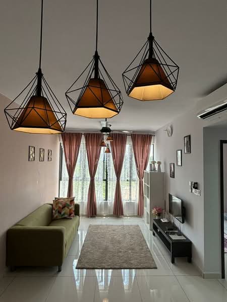 Apartment for Sale at Gamuda Gardens @ Sungai Buloh - Ahamadi Sabir - Living Room - PropertyGuru.com.my