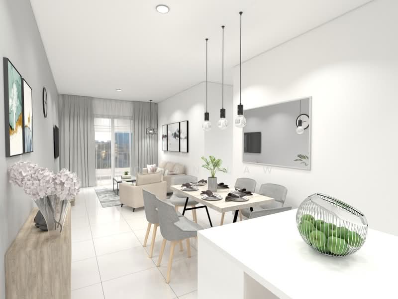 Service Residence for Sale at Lavile Kuala Lumpur - Cogan Law - Living Room - PropertyGuru.com.my