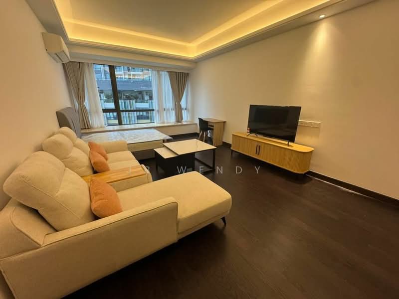 Service Residence for Sale at Setia Sky 88 - JB Wendy - Living Room - PropertyGuru.com.my