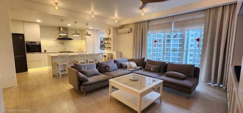 Kondominium untuk Disewa di South Brooks - Mun Hoe - Living Room - PropertyGuru.com.my