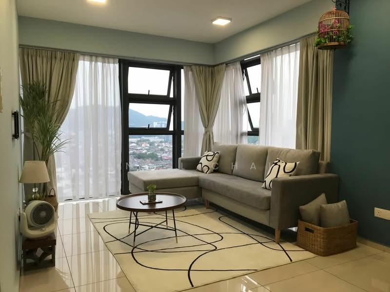 Service Residence for Sale at EkoCheras Service Residences - Angel Chai - Living Room - PropertyGuru.com.my