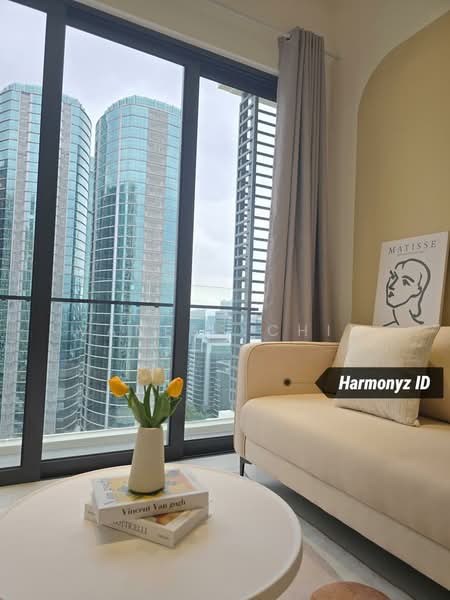 Service Residence for Rent at Laurel Residence - Vaness Chin - Living Room - PropertyGuru.com.my