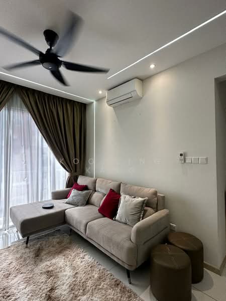 Service Residence for Rent at RYAN & MIHO - Koo Ying Kang - Living Room - PropertyGuru.com.my