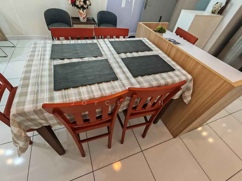 Service Residence for Rent at The Platino Serviced Apartment - Joyce Tan - Dining Room - PropertyGuru.com.my