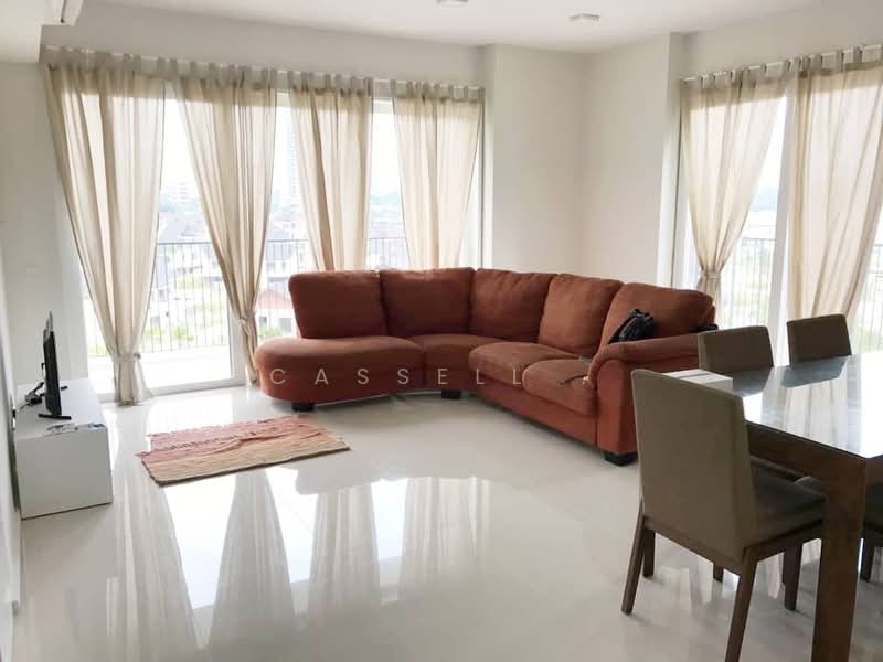 Condominium for Rent at Verdi Eco-Dominiums - Cassell . - Living Room - PropertyGuru.com.my