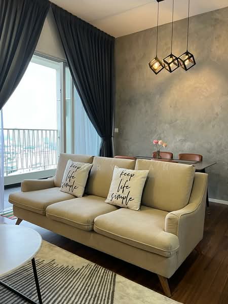 Service Residence for Rent at UNA Serviced Apartment - Henry Tan - Living Room - PropertyGuru.com.my